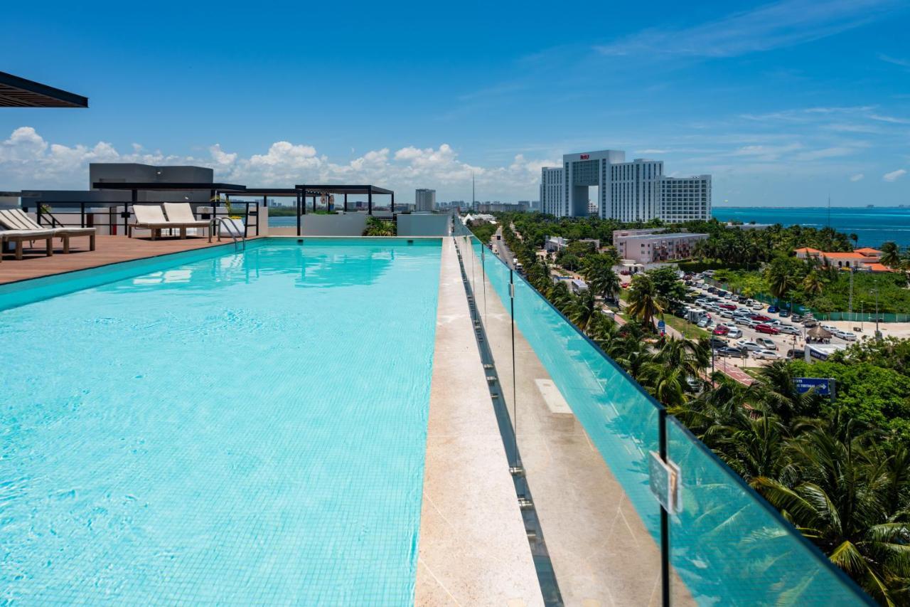 Aloja Oceanview In The Hotel Zone Cancun Luaran gambar