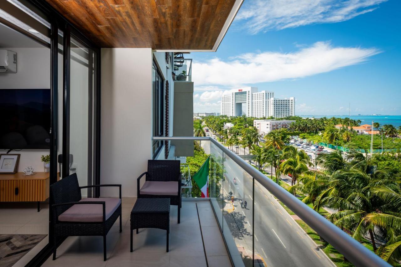 Aloja Oceanview In The Hotel Zone Cancun Luaran gambar