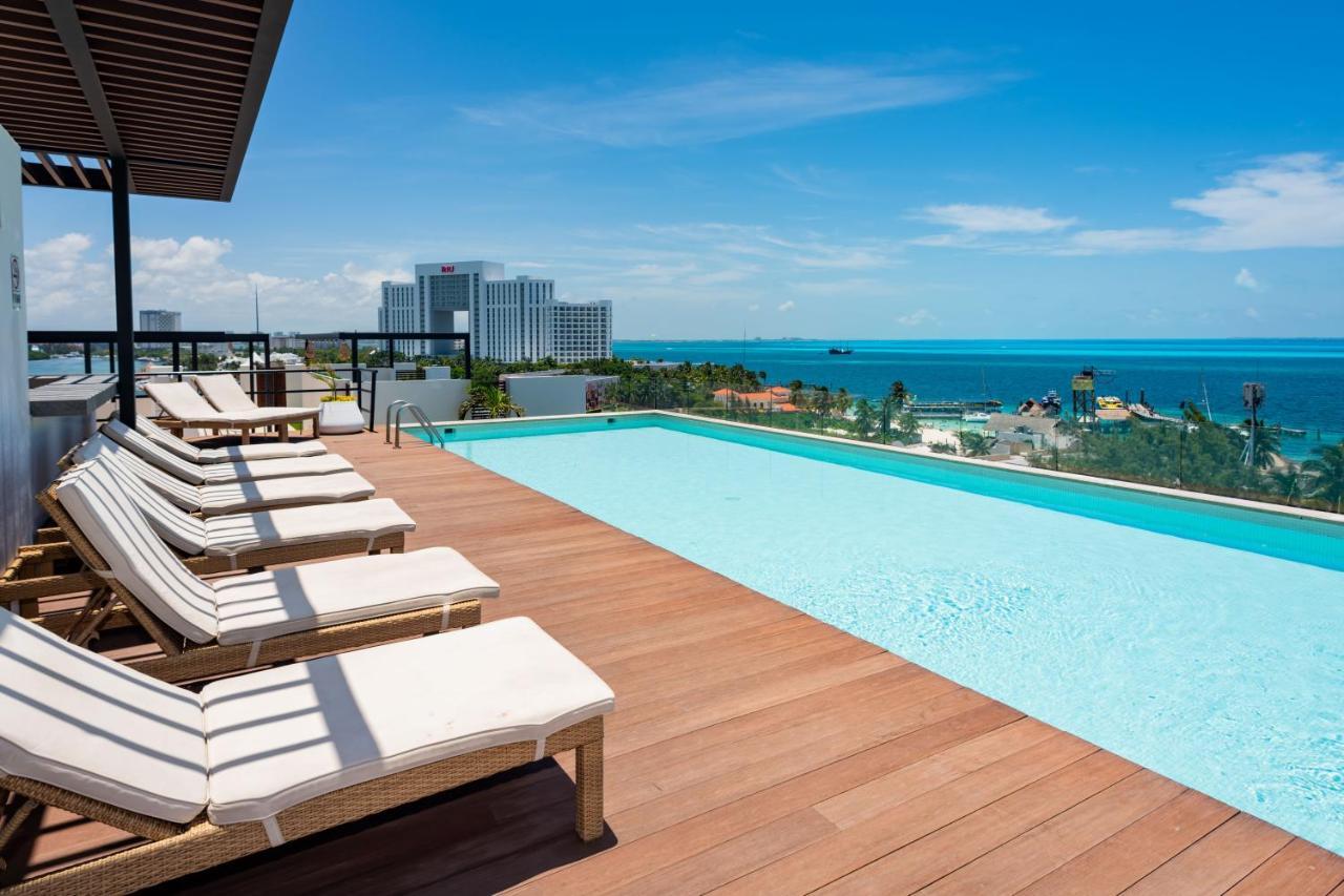 Aloja Oceanview In The Hotel Zone Cancun Luaran gambar
